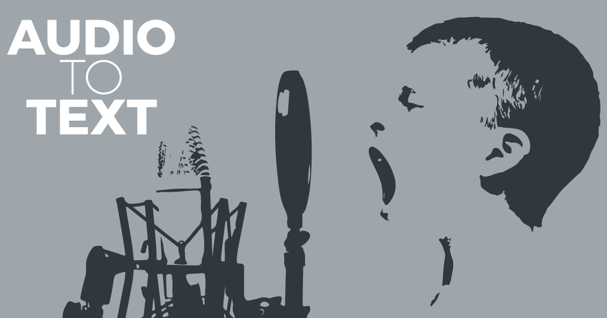 Convert Audio To Text Scribie